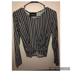 Long sleeves crop top